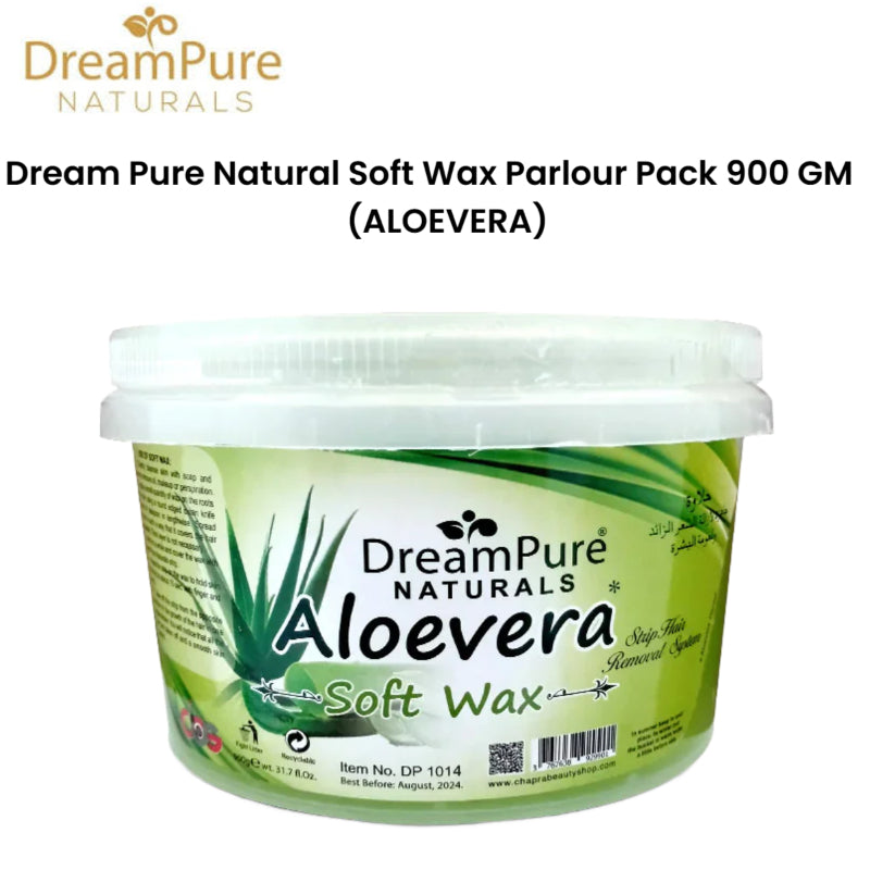 Dream Pure Natural Soft Wax Parlour Pack (ALOEVERA)