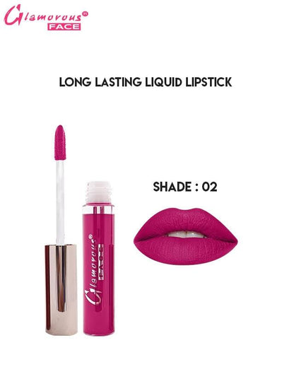 Glamorous Face Long Lasting Liquid Lipstick (shade 02)