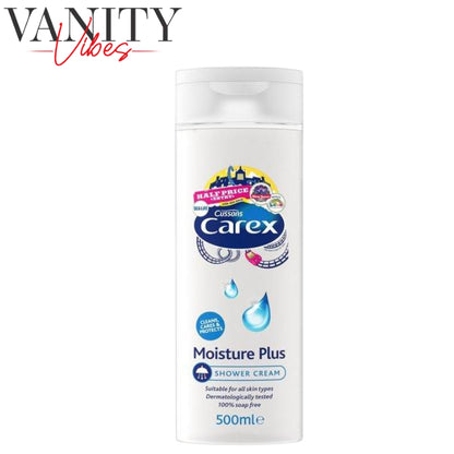 CUSSONS CAREX MOISTURE PLUS SHOWER CREAM 500ml