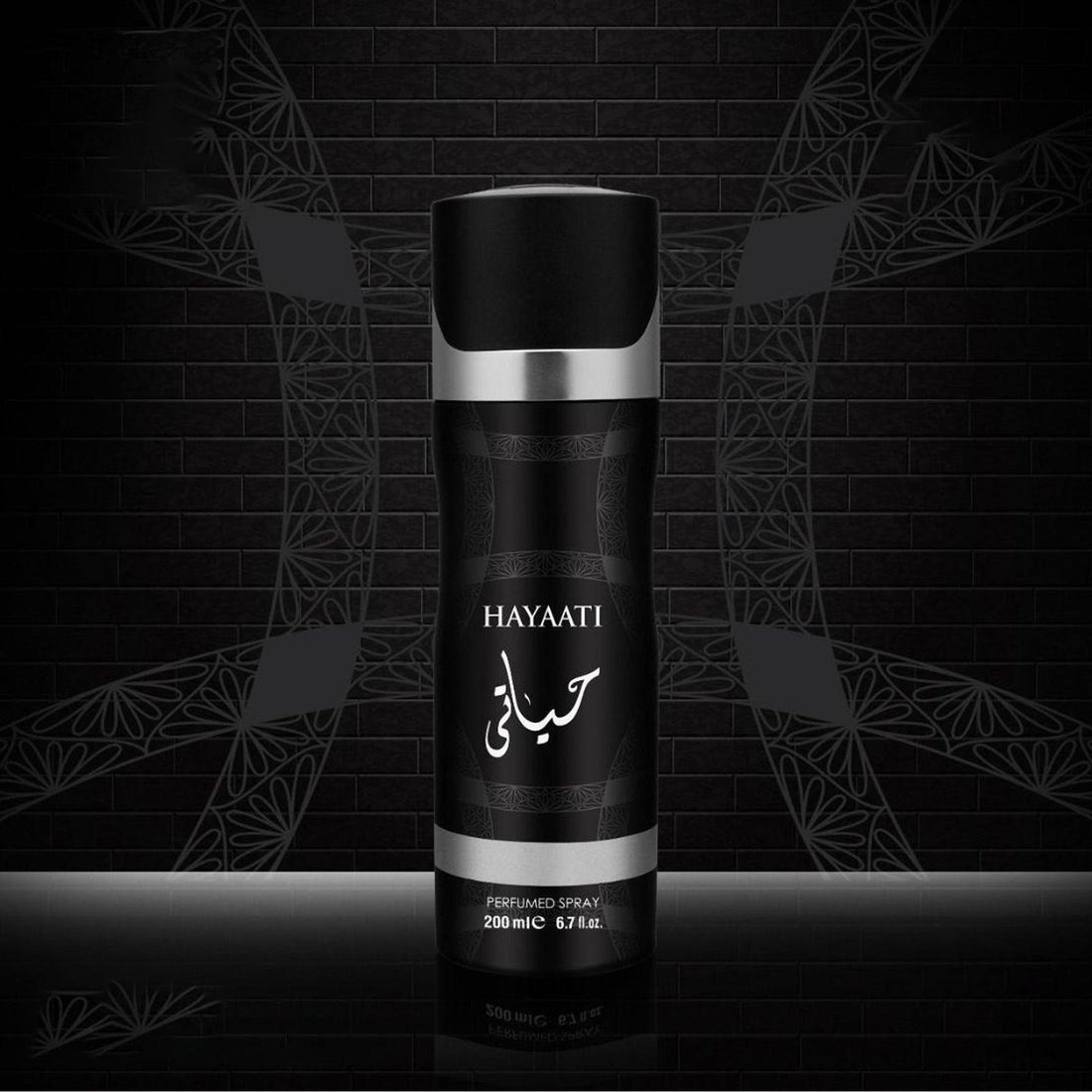 Hayaati Black By Lattafa Perfumed Body Spray 200ml