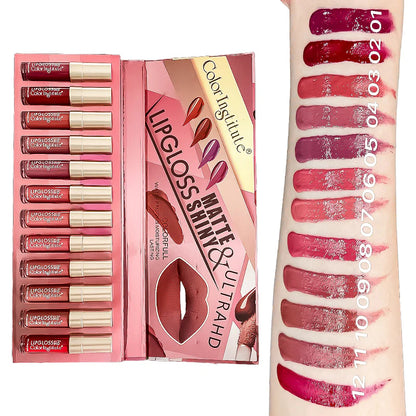 Color Institute Lip Gloss 12 Pieces Pack (C)