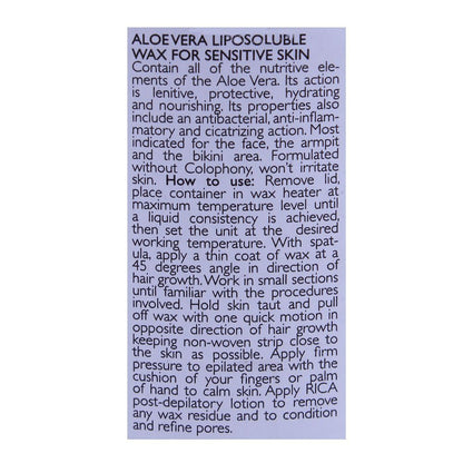 RICA Aloevera Sensitive Skin Liposoluble Wax 400ml