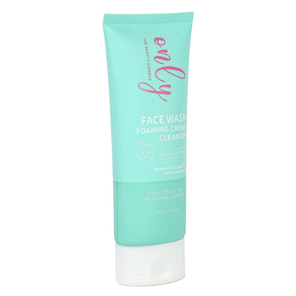 Only The Beauty Experts Face Wash Foaming Cream Cleanser with Apple Cider Vinegar 150ml Deep Cleansing & Clarifying