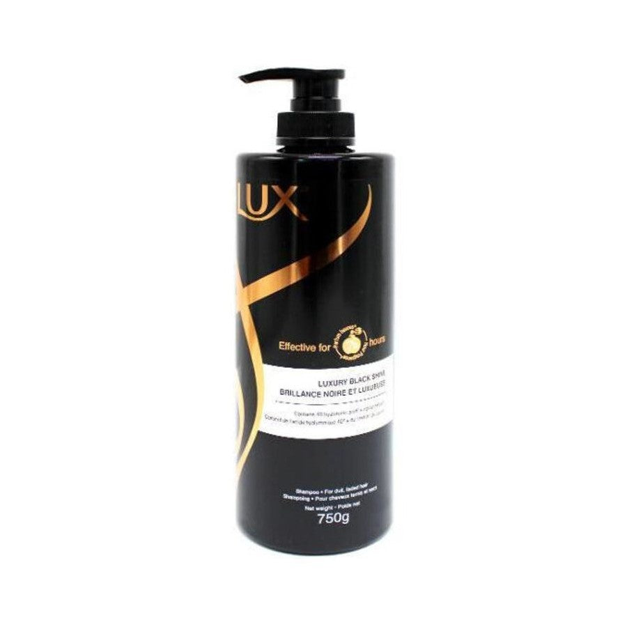 Lux Effective For 72 Hours Luxury Black Shine Shampoo For Dull Faded Hair 750g