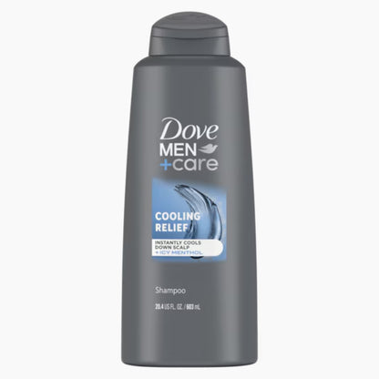 Dove Men+Care Cooling Relief Cleansing Shampoo with Menthol 603ml