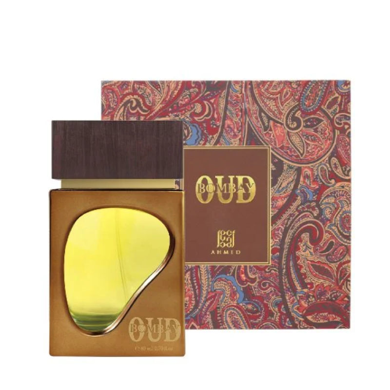 Bombay Oud EDP 80ml by Ahmed Al Maghribi Long-Lasting Rich & Woody Fragrance for Men