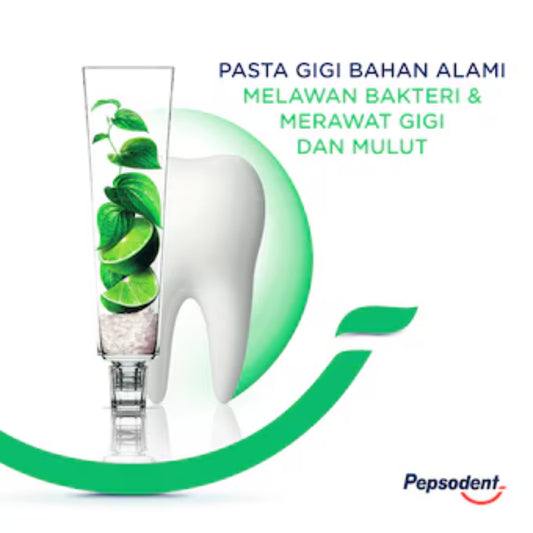 Pepsodent Complete 8 Herbal Toothpaste 75g Halal Protection Formula
