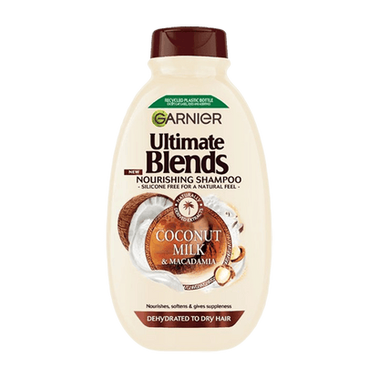 Garnier Ultimate Blends Nourishing Shampoo Coconut Milk & Macadamia 400ml