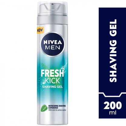 Nivea Men Fresh Kick Shaving Foam 200ml