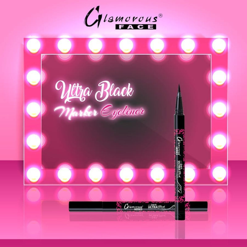 Glamorous Face Ultra Black Marker Eyeliner