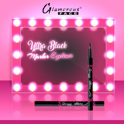 Glamorous Face Ultra Black Marker Eyeliner