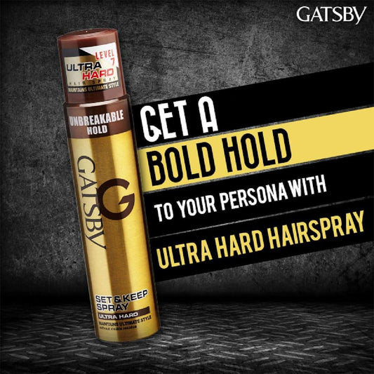 Gatsby Set & Keep Ultra Hard Spray 250ml