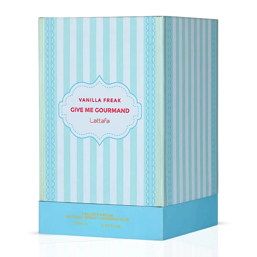 Vanilla Freak Give Me Gourmand by Lattafa Eau de Parfum 75ml for Men & Women