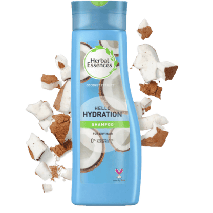 Herbal Essences Hello Hydration Shampoo Coconut & Orchid Infused Moisture Boost 400ml