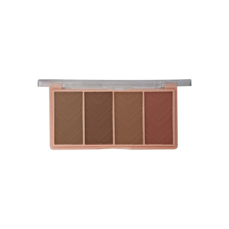 Aqua Color Line Bloom Blusher Glow & Contouring Kit (Group:D)
