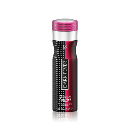 Lamis Creation Dark Fever Body Spray for Women 200ml – Long Lasting Fragrance Deodorant Mist for Fresh & Elegant Scent
