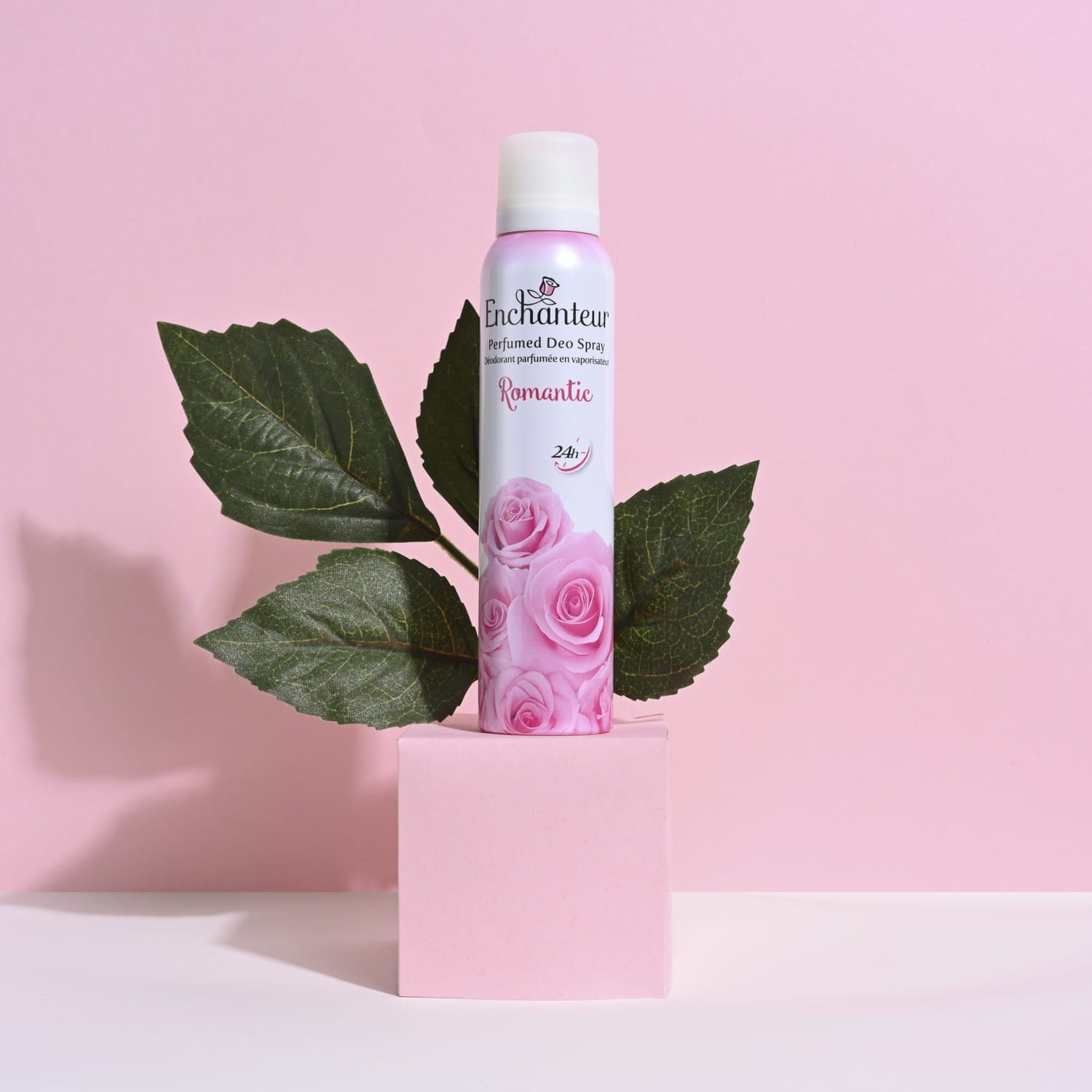 Enchanteur Romantic Perfumed Deo Spray for Women 150ml - Long Lasting Floral Fragrance Body Spray for Freshness & Odor Protec