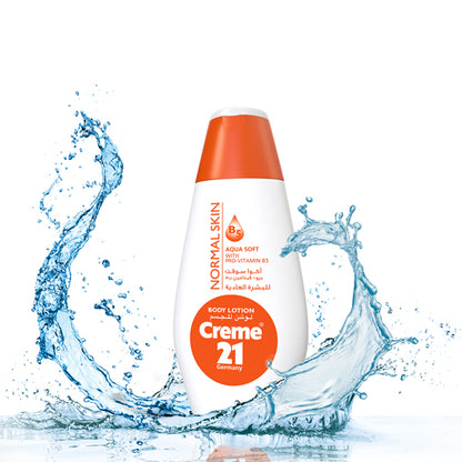 Creme 21 Germany Body Lotion For Normal Skin Aqua Soft 400ml