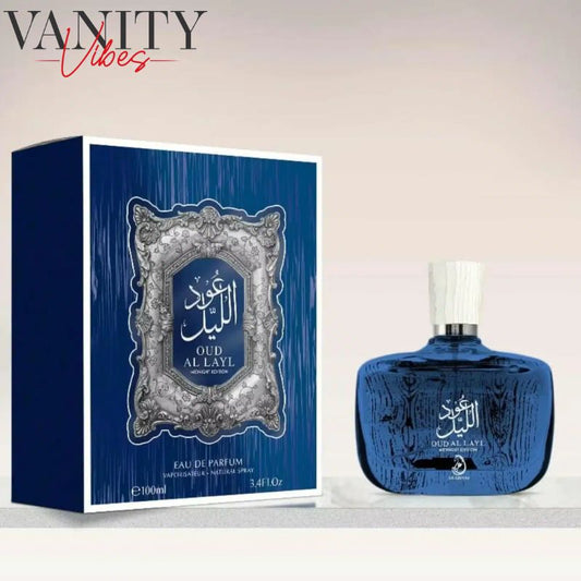 Arabiyat Oud Al Layl Midnight Edition Eau De Parfum 100ml Intense Oriental & Woody Fragrance for Men