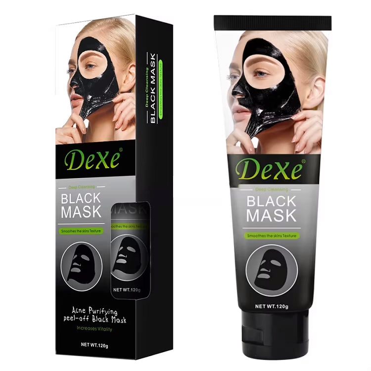 Dexe Deep Cleansing Black Mask 120 g Pore Cleansing & Skin Detox