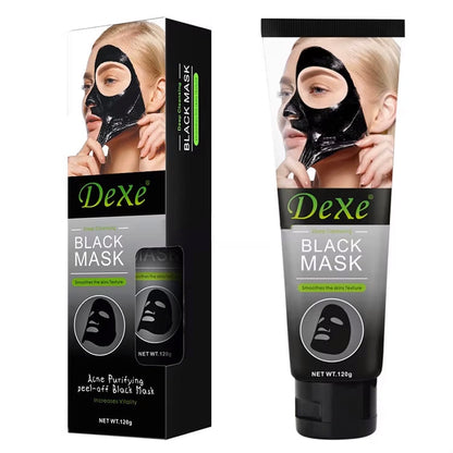Dexe Deep Cleansing Black Mask 120 g Pore Cleansing & Skin Detox