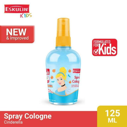 Eskulin Cinderella Splash Cologne Mist 125ml - Long Lasting Sweet Floral Fragrance Body Mist for Women Fresh & Deodorizing Da