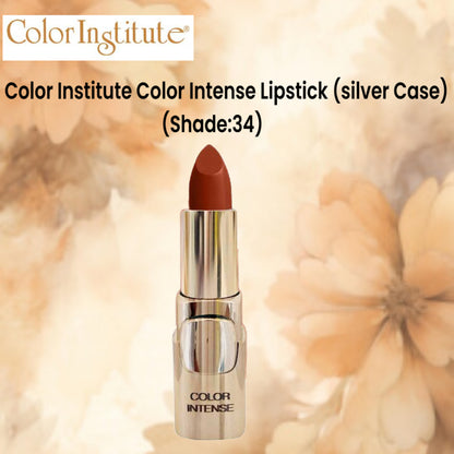 Color Institute Color Intense Lipstick (silver Case) (Shade:34)