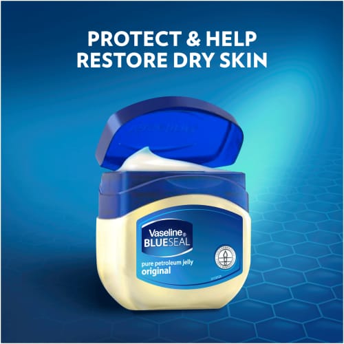 Vaseline Blue Seal Pure Petroleum Jelly Original 100ml