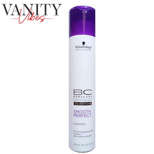 Schwarzkopf BC Smooth Perfect Shampoo 250ml Frizz Control & Silky Smooth Hair