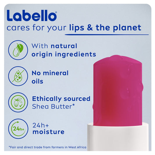 Labello 24H+ Moisture Cherry Shine Lip Balm 4.8g