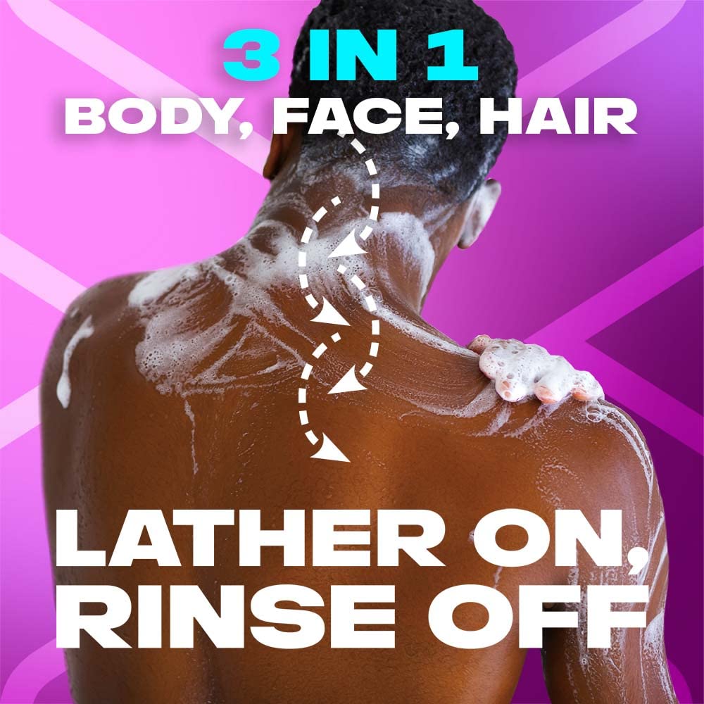 Axe Excite 12h Long Lasting Fragrance 3 In 1 Body Wash 400ml