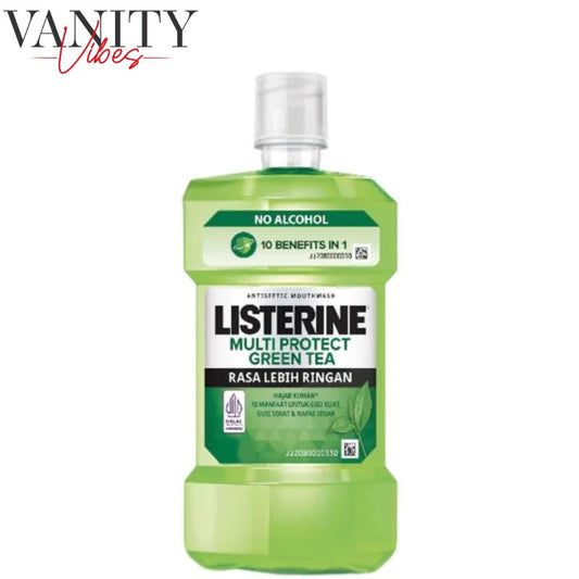Listerine Multi Protect Green Tea Mouthwash 250ml Antiseptic Care & Fresh Breath