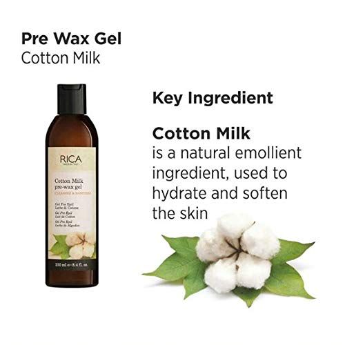Rica Cotton Milk Pre Wax Gel (250ml)