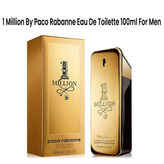 1 Million By Paco Rabanne Eau De Toilette 100ml For Men