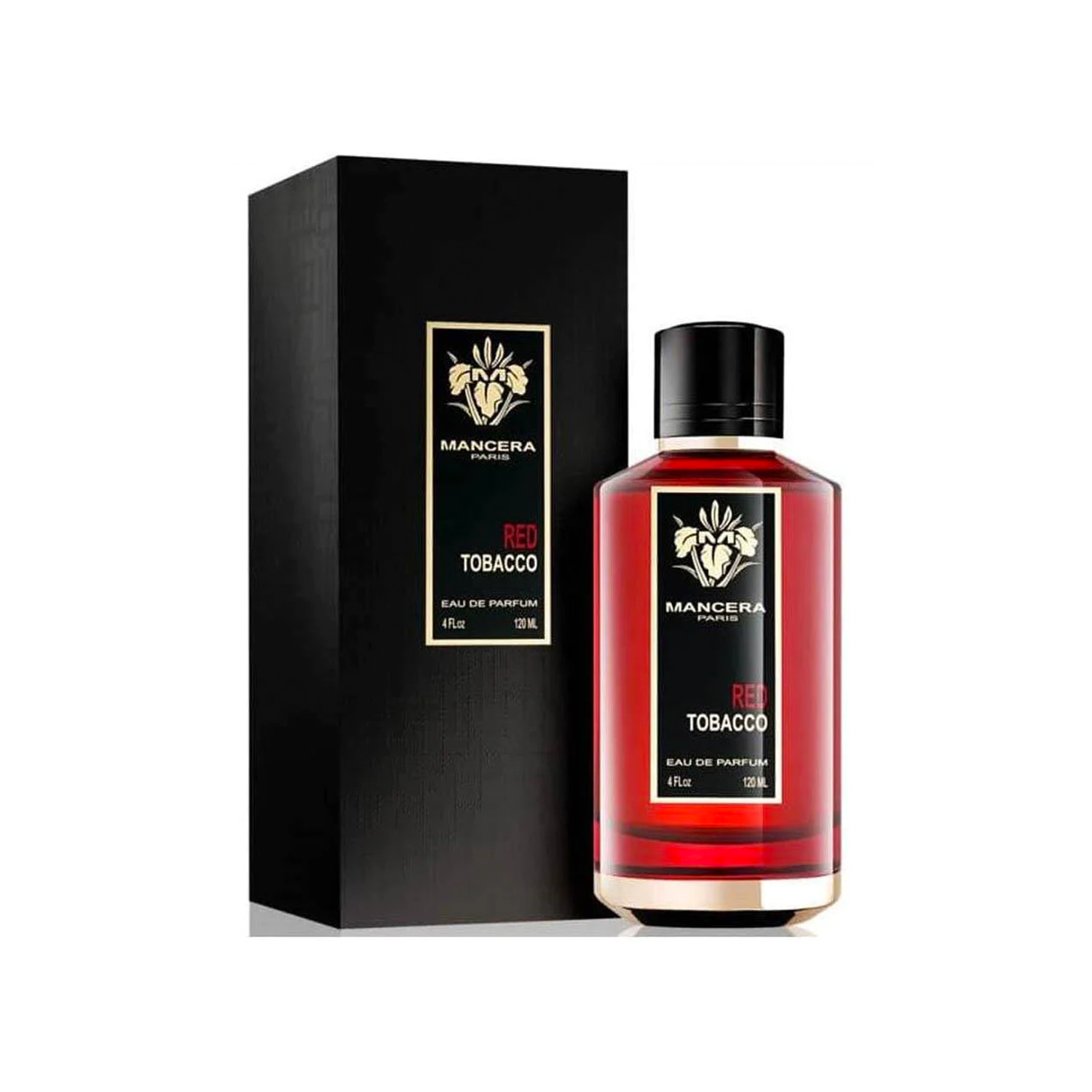 Mancera Paris Red Tobacco Eau De Parfum 120ml Bold Spicy Oriental Fragrance for Men & Women