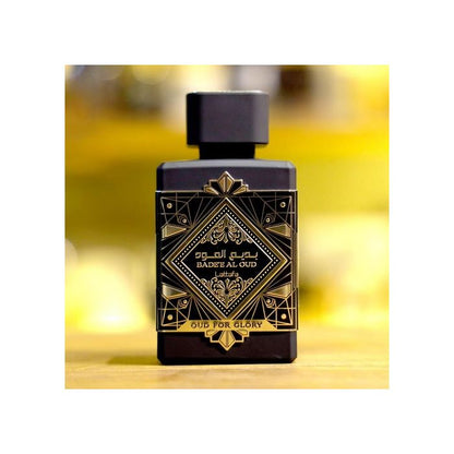 Lattafa Bade’e Al Oud Oud for Glory Black Eau de Parfum 100ml - Long Lasting Rich Oud Fragrance for Men & Women