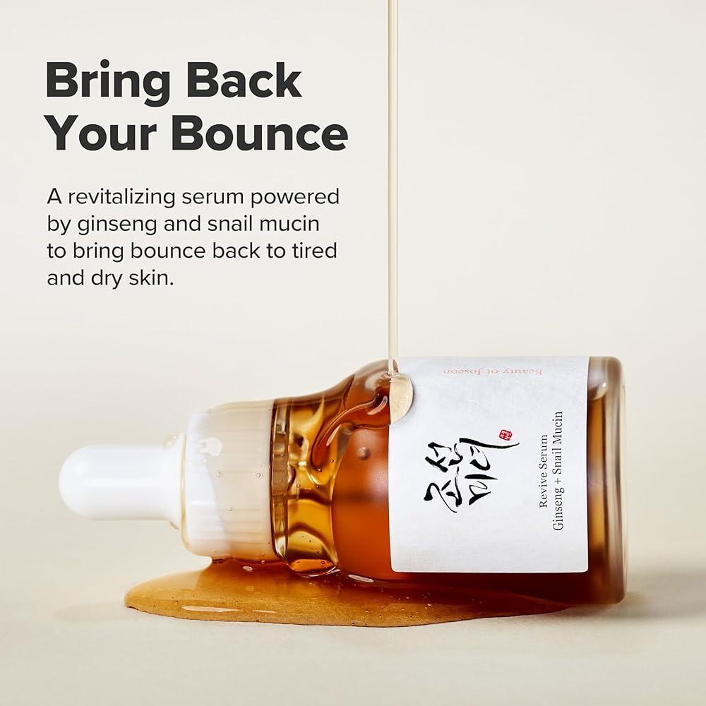 Beauty of Joseon Revive Serum with Ginseng & Snail Mucin 30 ml Firming Care & Skin Renewal (K Beauty)