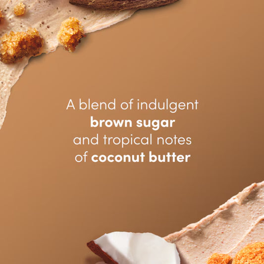 Dove Exfoliating Body Scrub Brown Sugar & Coconut Butter 425g - Gommage Corps Body Polish for Smooth & Soft Skin