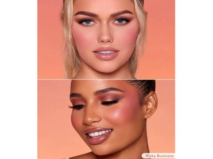 She Glam Sheglam Color Bloom Liquid Blush in Shade Risky Business 5.2 ml Natural Flush & Long-Lasting Glow