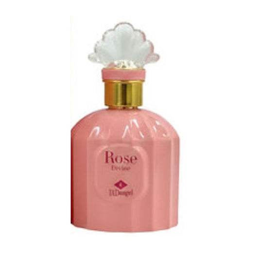 Rose Divine Pour Femme by Tad Angel EDP 100ml for Women - Long Lasting Floral Rose Perfume, Luxury Fragrance Spray, Feminine 
