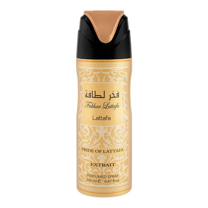 Fakhar Lattafa Pride of Lattafa Extrait Perfumed Deodorant Spray 200 ml Long‑Lasting Premium Fragrance & All‑Day Freshness