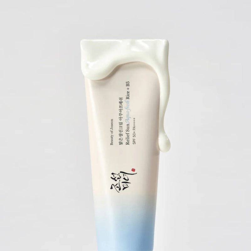 Beauty of Joseon Relief Sun Aqua Fresh with Rice + B5 SPF 50+ PA++++ 50 ml Lightweight Hydrating Sunscreen & Broad-Spectrum P