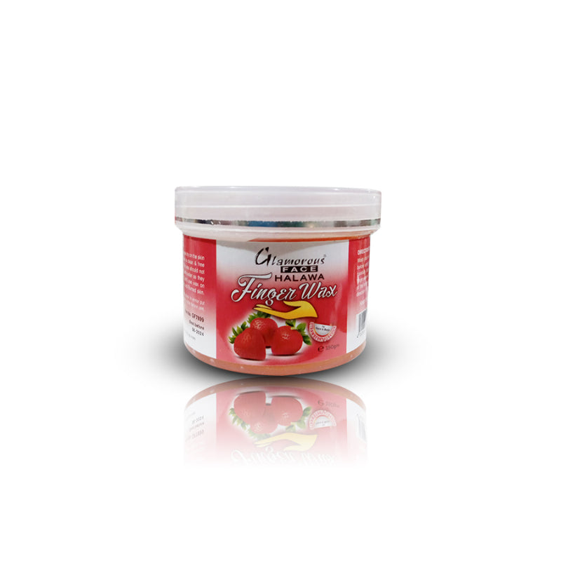 Glamorous Face Finger Wax 150 gm (Strawberry)