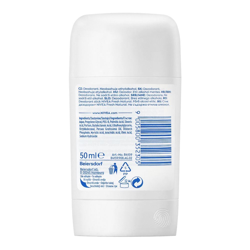 Nivea Fresh Natural Infini Fresh 48H Deodorant Stick 50ml