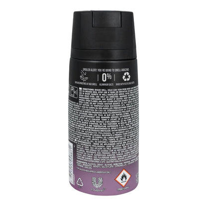 Axe Black Night Black Caramel & Vanilla 48H Non-Stop Fresh Deodorant Body Spray 150ml Long-Lasting Fragrance & Odor Protectio