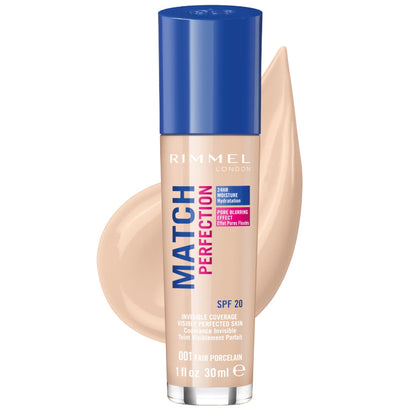 Rimmel Match Perfection Foundation-Fair Porcelain 001