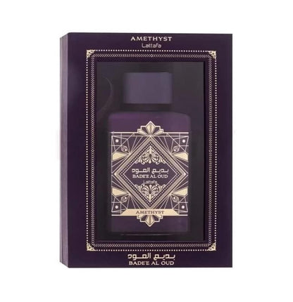 Lattafa Badee Al Oud Amethyst Purple Eau de Parfum For Women And Men 100ml