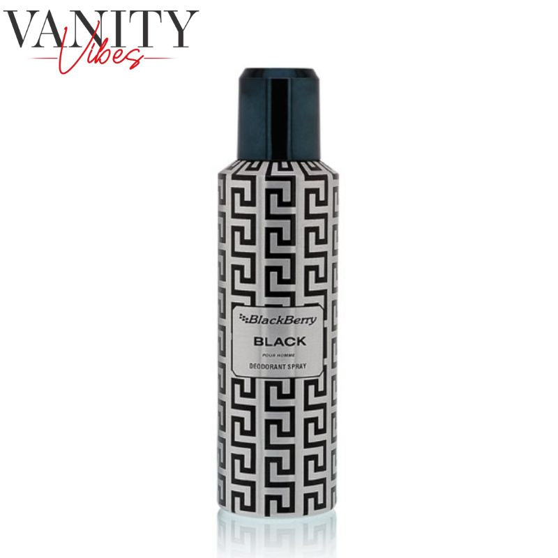 Black Berry Black Pour Homme Deodorant Spray 200ml Long-Lasting Masculine Fragrance