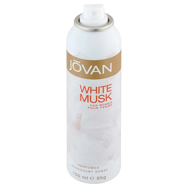 Jovan White Musk for Women Body Spray 150ml Feminine Fresh & Musk Fragrance