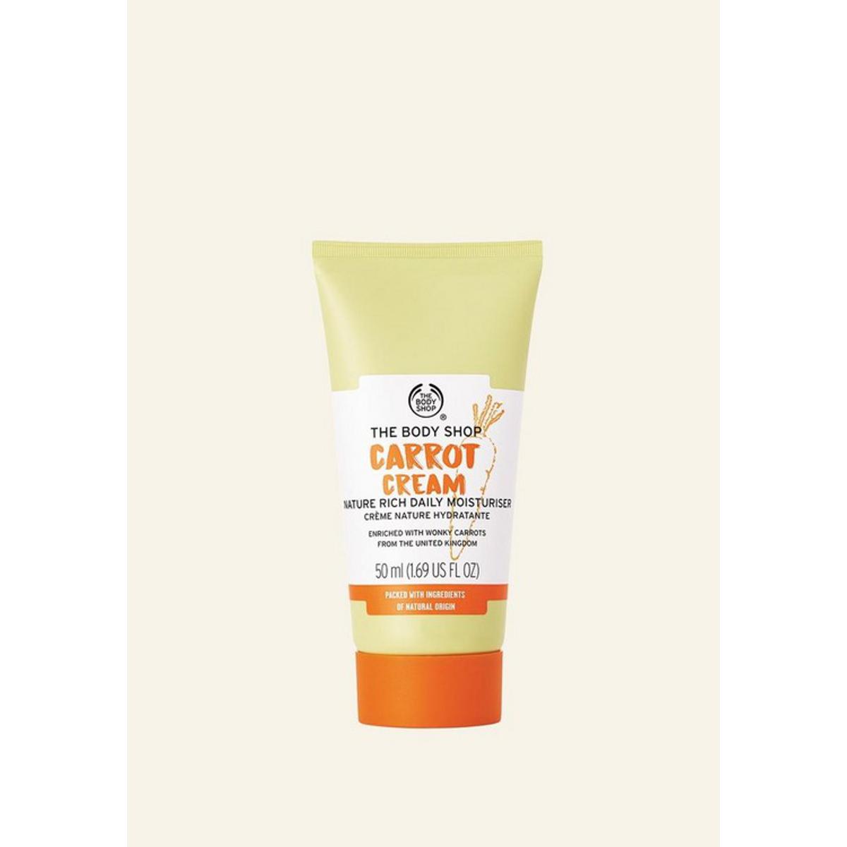 The body shop Carrot Cream Nature Rich Daily Moisturiser 50ml